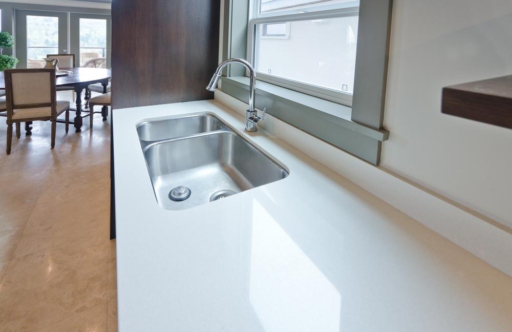 Safe, sparkling kitchen countertops